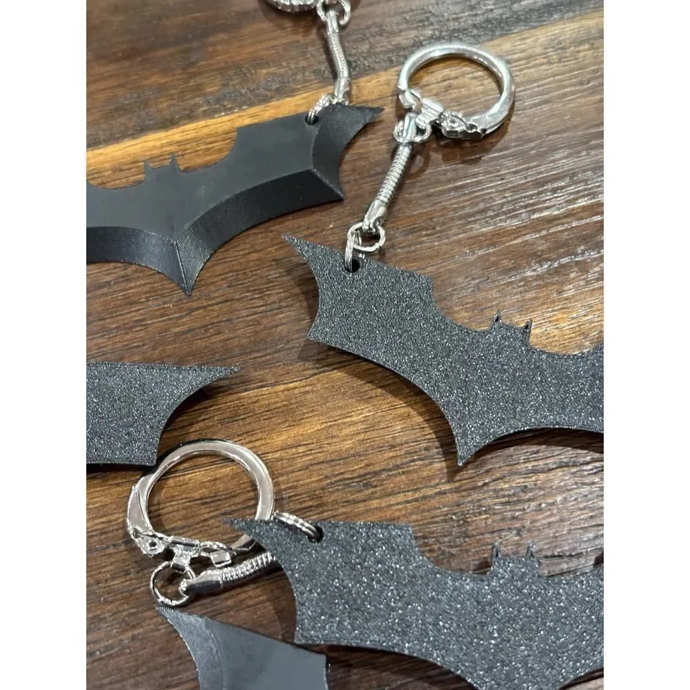 Batman Boxcutter Keychain Pack | Set of 10 | Dark Knight | Bats | Party Favors